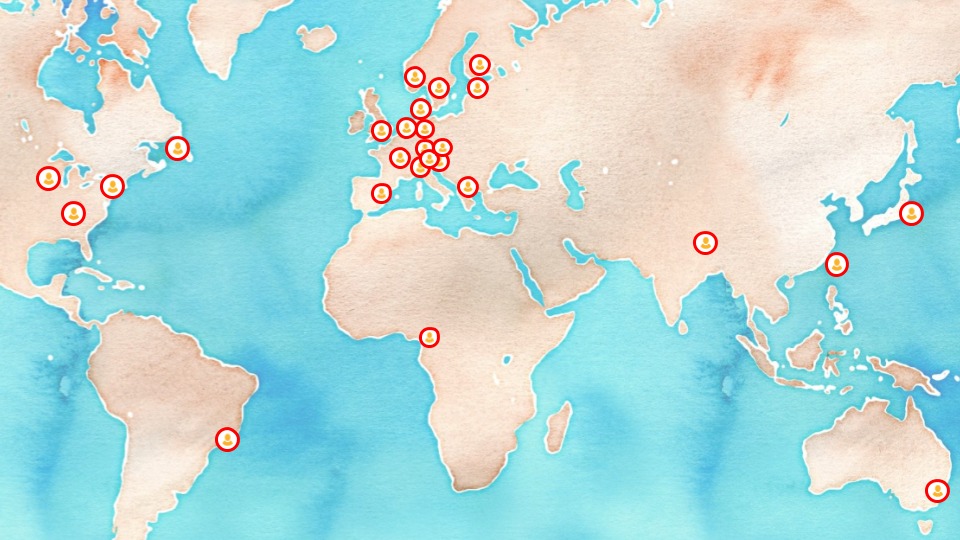 MyDataGlobal Hub Map